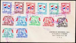 1957. CHACO-WAR. AIR MAIL 13 EX. FIRST DAY 12-VI-1957.  (Michel: 771-783) - JF108849 - Autres - Amérique