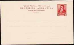 REPUBLICA ARGENTINA 6 CENTAVOS.  (Michel: ) - JF108943 - Ganzsachen