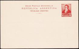 REPUBLICA ARGENTINA 6 CENTAVOS.  (Michel: ) - JF108944 - Entiers Postaux