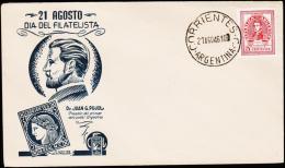 1946. 5 C. 21 AGOSTO DIA DEL FILATELISTA.  (Michel: 524) - JF108995 - Entre Ríos