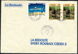 Lettre Commerciale Cachets De MATAURA - TUBUAI / Iles AUSTRALES - Storia Postale