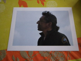 SERGE GAINSBOURG PHOTO AUTHENTIQUE MATE 21 X 29 CM - Varia