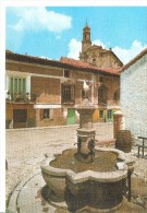 Tarjeta Postal De Orihuela Del Tremedal Teruel.- Fuente Y Parroquia - Teruel