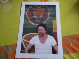 SERGE GAINSBOURG PHOTO AUTHENTIQUE MATE 21 X 29 CM - Varia