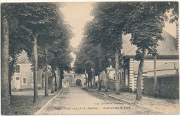 PONTVALLAIN - Avenue De La Gare - Pontvallain