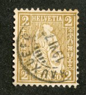 3484  Swiss 1867   Mi.#29 (o) Zum.#37  Scott #52  Cat. 2.€ -Offers Welcome!- - Oblitérés