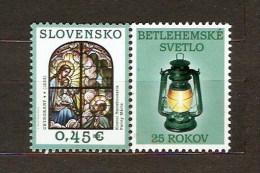 Slovakia 2014 Pofis 575 ** Christmas + K - Unused Stamps