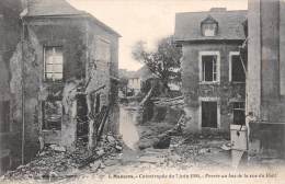 Mamers   72        Catastrophe Du 7 Juin  1904 .  Rue Du Fort    (voir Scan  Svp) - Mamers