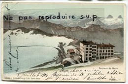 - 2662 - Rochers De Naye, Hôtel, Splendide, écrite En 1904, Précurseur, Cachet, Vue Sur Les Diablerets,   Scans. - Roche