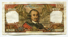 P France 100 Francs "" CORNEILLE "" 6 - 4 - 1967 - 100 F 1964-1979 ''Corneille''