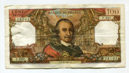 P France 100 Francs "" CORNEILLE "" 5 - 10 - 1967 # 2 - 100 F 1964-1979 ''Corneille''
