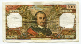 P France 100 Francs "" CORNEILLE "" 7 - 12 - 1967 # 2 - 100 F 1964-1979 ''Corneille''