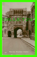 WINCHESTER, UK - WEST GATE, WINCHESTER CATHEDRAL - ANIMATED -  CUSWORTH - - Winchester