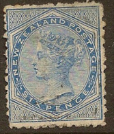 NZ 1874 6d FSF P12x11.5 SG 183 U #KK14 - Used Stamps
