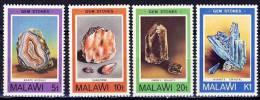 MALAWI Mineraux, Fossiles. Yvert N° 354/57 ** MNH, NEUF SANS CHARNIERE - Minerales