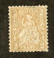 3663   Swiss 1867   Mi.#29 *   Scott #52  Cat. 2.€ -Offers Welcome!- - Nuovi