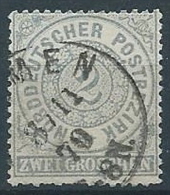 1869 GERMANIA DEL NORD ANTICHI STATI USATO 2 G - G5 - Oblitérés