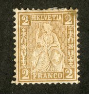 3666   Swiss 1867   Mi.#29 *faulty   Scott #52  Cat. 2.€ -Offers Welcome!- - Ungebraucht