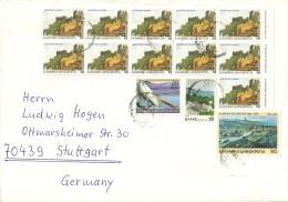 Greece Kadamata >> Stuttgart (D) - Storia Postale