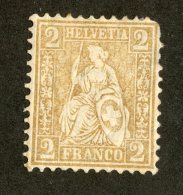 3678   Swiss 1881   Mi.#36  *   Scott #60  Cat. .60€ -Offers Welcome!- - Unused Stamps