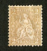 3679   Swiss 1881   Mi.#36  *   Scott #60  Cat. .60€ -Offers Welcome!- - Unused Stamps