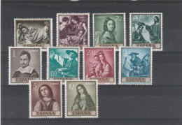 ESPAGNE   1960/1970   Série De Tableaux  Journée Du Timbre 1962 - Unused Stamps