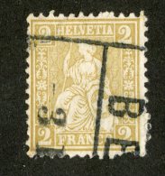 3697   Swiss 1867   Mi.#29 (o)  Scott #52  Cat. 2.€ -Offers Welcome!- - Used Stamps