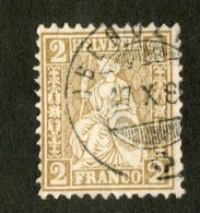 3704   Swiss 1881   Mi.#29 (o)  Scott #52  Cat. 2.€ -Offers Welcome!- - Oblitérés