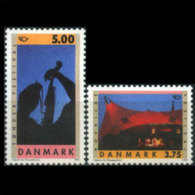 DENMARK 1995 - Scott# 1031-2 Festivals Set Of 2 MNH (XG420) - Unused Stamps