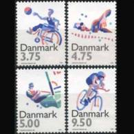 DENMARK 1996 - Scott# 1045-8 Sports Set Of 4 MNH (XG927) - Nuevos