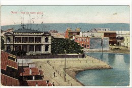 Carte Postale Ancienne Egypte - Suez. Vue Du Terre Plein - Sues