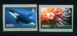 Norvège ** N° 1487a - 1488a - Orque - Anémone De Mer - Andere & Zonder Classificatie