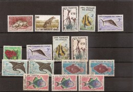 COTE DES SOMALIS  Lot De Timbres  De1958 / 9    ( Ref 1661 )   Poissons / Fishes - Oblitérés