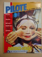 Revue -  Mensuel PILOTE No 129 Fevrier 1985 - Bip-Bip, Larry Flynt, Baru, Déridez-voust - Pilote