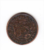 PAYS BAS  KM 152 1 Ct 1915. (5AP39) - 1 Cent