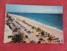- Florida> Fort Lauderdale  Rows Of Cabanas On Beach  Reference 1675 - Fort Lauderdale