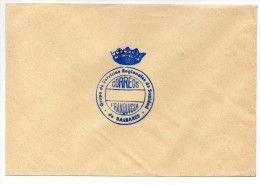 Carta Con Matasello Grupo De Servicios Regionales De Sanidad   (Baleares) - Franquicia Postal