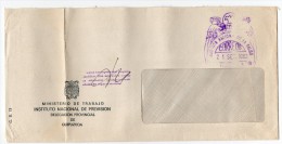 Carta Con Matasello Instituto Nacional De La Salud Guipuzcoa - Franchigia Postale