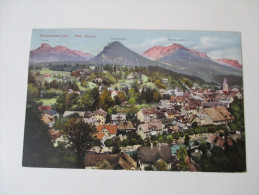 AK 1913 Salzkammergut. Bad Aussee. Tressenstein. Trisselwand. F.E. Brandt In Gmunden No 1138 - Ausserland