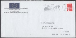 FRANCE APT 1997 - MAILED ENVELOPE - FLAMME - APT EN LUBERON - Storia Postale