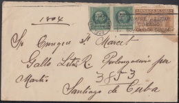 1928-H-11 CUBA. REPUBLICA. 1928. SEXTA CONFERENCIA. 10c. SOBRE ENTREGA ESPECIAL. SPECIAL DELIVERY. PRESIDENTIAL PALACE. - Covers & Documents