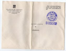 Carta Con Matasello  Generalitat Catalunya (tarragona) - Portofreiheit