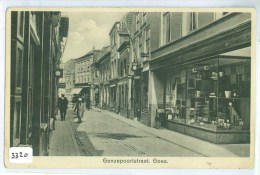 GOES * ZEELAND * GANZEPOORTSTRAAT * ANSICHTKAART * CPA * GELOPEN In 1933 Naar ZWOLLE  (3320) - Goes