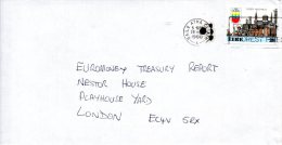 IRLANDE. N°645 De 1988 Sur Enveloppe Ayant Circulé. Dublin/Drakkar. - Storia Postale