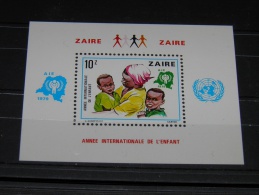 Zaire - 1979 Year Of The Child Block MNH__(TH-10039) - Neufs