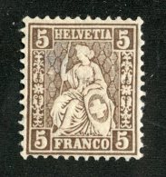 3757  Swiss 1881   Mi.#37 *  Scott #61  Cat. .60€ -Offers Welcome!- - Unused Stamps