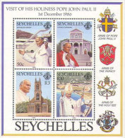 VISITA VIAGGIO PAPA GIOVANNI PAOLO II Nelle Seychelles - Seychelles (1976-...)