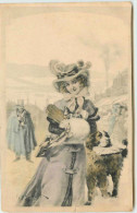 PAR H SCHUBERT JEUNE FEMME CADEAUX CHIEN - Schubert