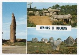 56 - La Bretagne - Pays Des Dolmens Et Des Menhirs - Dolmen & Menhirs
