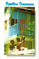 REPUBLICA DOMINICANA - 2002 - Ninos Dominicanos - Express - Viaggiata Da R.D. Principal Per La Seyne, France - Dominicaanse Republiek